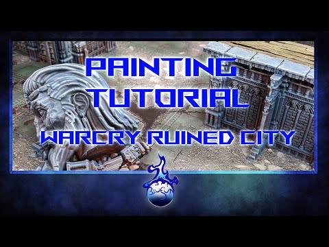 How to paint: Warcry Ruins Terrain Fast and Effective