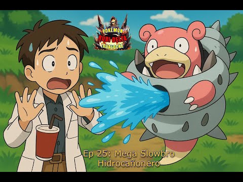 Mega Slowbro Hidrocañonero. Pokémon Rubí Delta Dualocke Ep 25. #pokemon #pokemonrubiomega