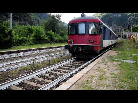 Varzo 14/07/2017 Re420 Re6/6 11197 Regio per Briga