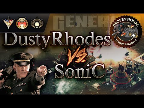 SoniC^ vs DustyRhodes - PRO LEAGUE - 7 GAMES - GENERALS : ZERO HOUR