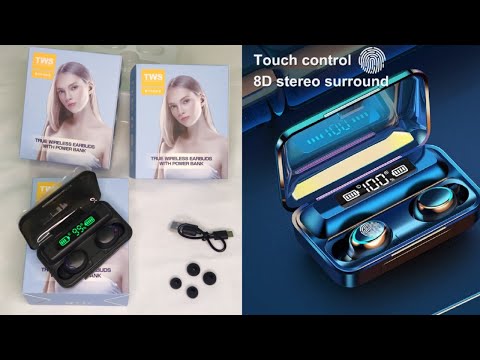 TWS F9-5 Bluetooth Earbud Review | Aesthtic Design, Stereo Sound | सस्ते कीमत के साथ अच्छा ईयरफोन 🔥🔥
