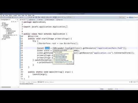 JavaFx Tutorial For Beginners 6   Events with JavaFX Scene Builder