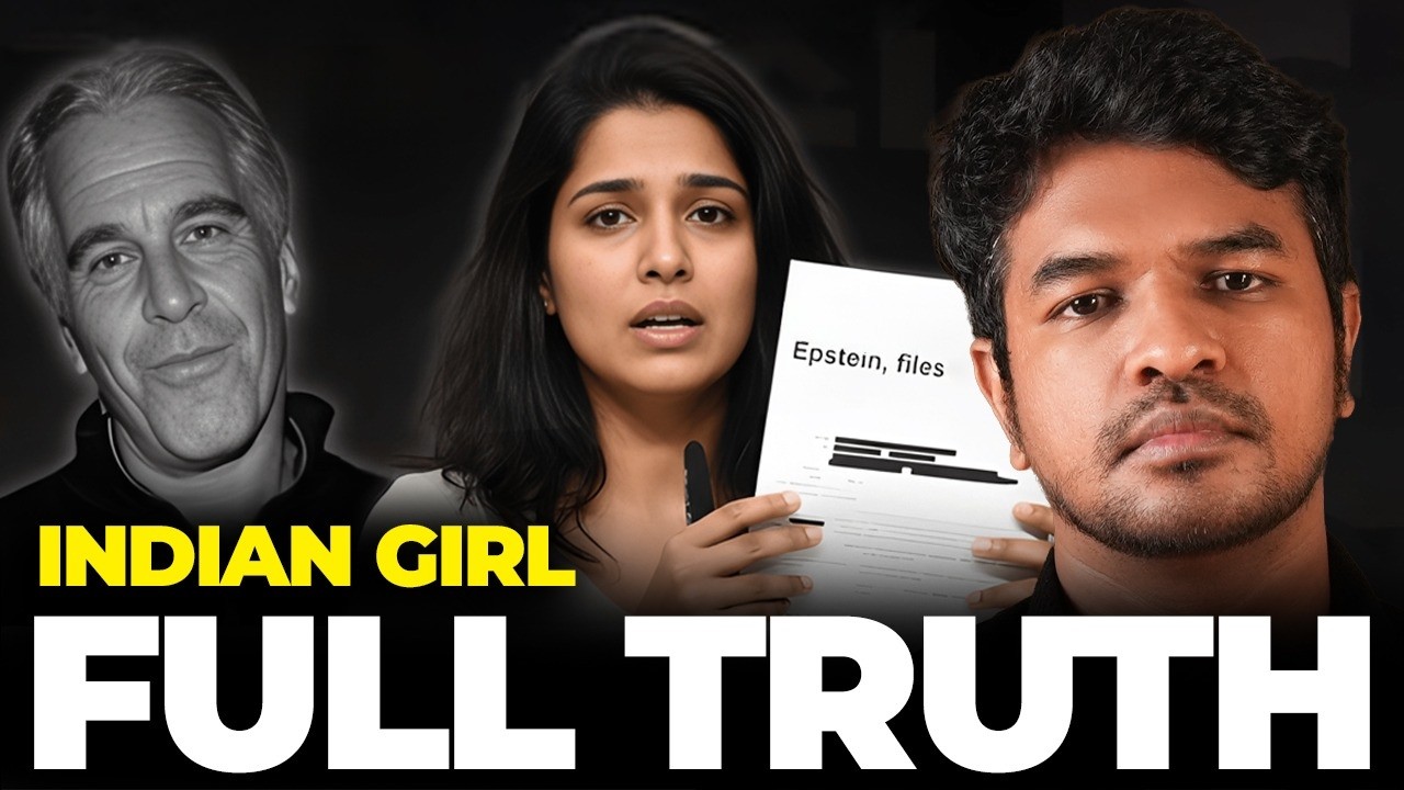 Indian Girl in Epstein Files | Madan Gowri | MG Squad 🖖🏻