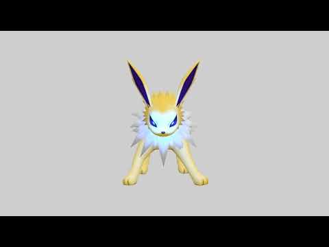 Glowing Blue Eyed Jolteon (Test Animation)