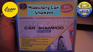 GUAPO Ultra Foamy Car Shampoo, Mabula Ba Talaga? | Kapua Moto TV / OtoCulture