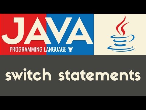Switch Statements | Java | Tutorial 18