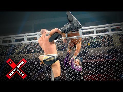 Extreme Rules Clip: Raw Tag Team Title Cage Match