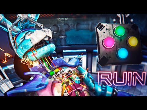 FNAF Ruin: Cassie REPAIRS BONNIE?! NEW ENDING! (Security Breach DLC)