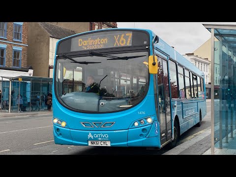 Arriva North East VDL SB200 Pulsar 2 1476 NK61CYL