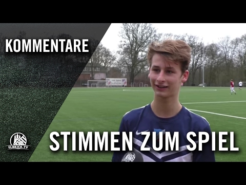 Die Stimmen zum Spiel (SC Nienstedten II - SC Condor, U16 B-Junioren, Landesliga) | ELBKICK.TV