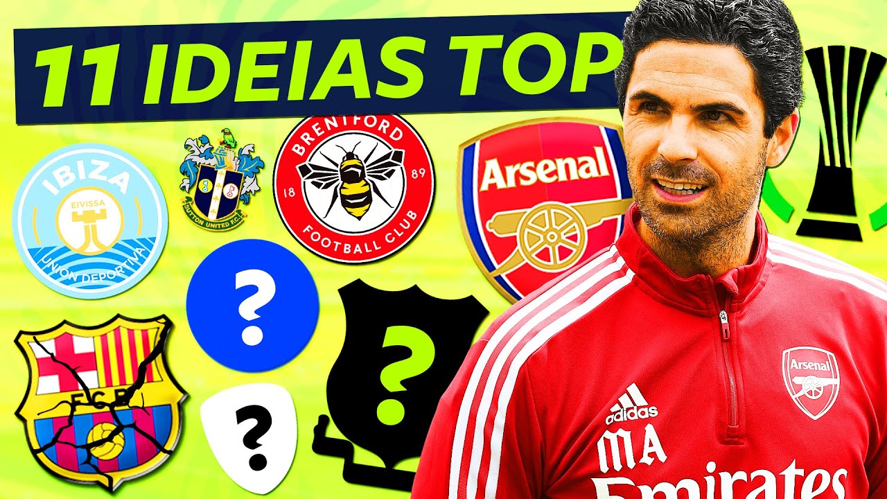 11 ideias de TIMES para MODO CARREIRA no FIFA 22!