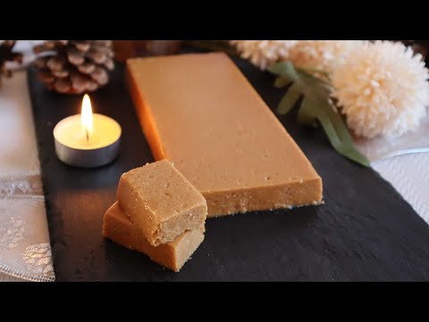 Cómo hacer TURRÓN DE JIJONA CASERO (turrón blando de almendras) con 4 ingredientes👌