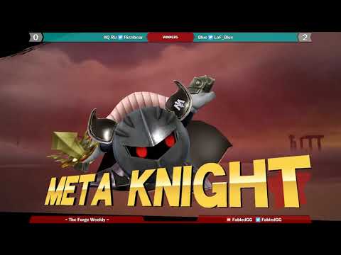 The Forge 10 - HQ Riz (Metaknight) Vs LoF Blue (Mewtwo) - Winners Finals
