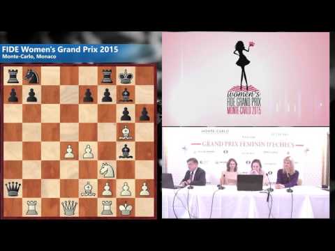 Round 5 Muzychuk Mariya (UKR) 1/2 - 1/2 Muzychuk Anna (UKR)