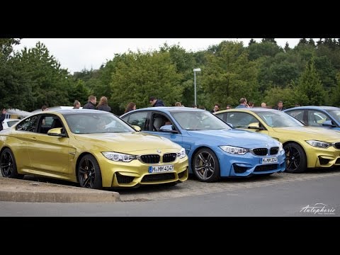 BMW M3 (F80) vs. BMW M4 Coupé (F82) Exhaust Sound Battle