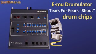 Video thumbnail for E-mu Drumulator Tears For Fears ''Shout'' drums by SynthMania