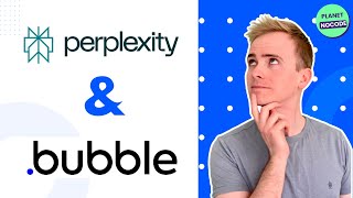 Perplexity AI no-code app with Bubble.io thumbnail