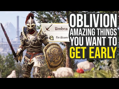Amazing Things You Want To Get Early In Elder Scrolls Oblivion Remastered... (Oblivion Tips)