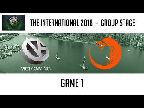 Vici Gaming vs TNC Predator (Game 1) | The International 2018: Group Stage