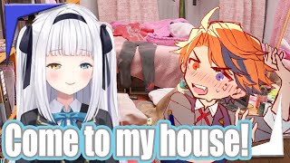 Mea wants Roberu to come to her house to.....【Holostars EngSub】
