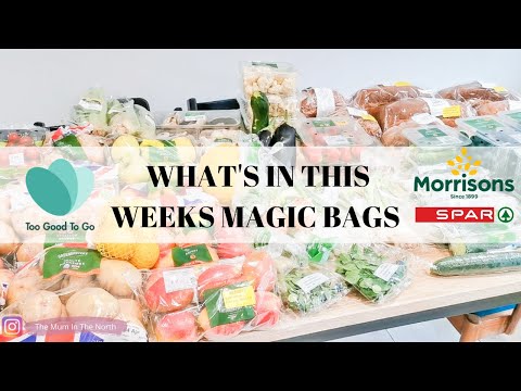 MORRISONS & SPAR TOO GOOD TO GO MAGIC BAGS | ALL THIS FOOD FOR £18.54 | FEEDING MY FAMILY FOR £30