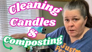 A Little Bit of Everything Today | Cleaning, Candle Haul & My New Moreborn Composter