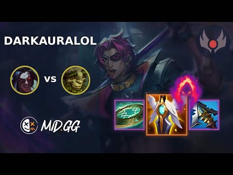 MID.GG: [ DarkAuraLOL ] Kayn JUNGLE vs Ivern | EUW GRANDMASTER | LOL Season 2025
