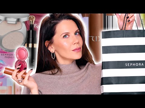 Full Face of New Makeup | Sephora & Ulta