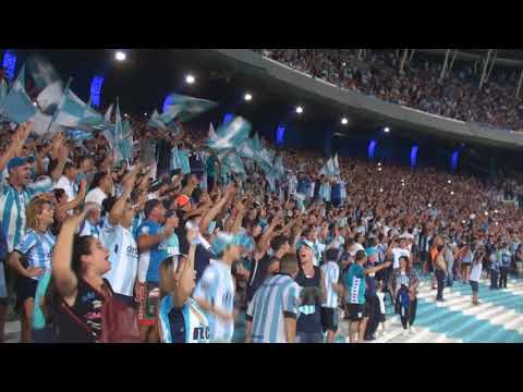 "No hay que parar de alentar, la vuelta vamos a dar - Racing 4 - 0 Vasco da gama - Copa Libertadores" Barra: La Guardia Imperial • Club: Racing Club