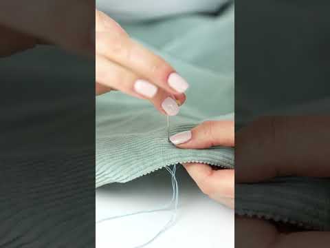 Sewing on 4-holes button | Repair & Care for beginners