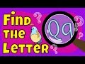 Alphabet Games Find The Letter Q