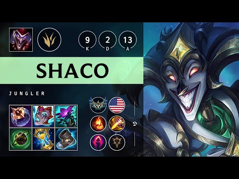 Shaco Jungle vs Diana: Dominating - NA Challenger Patch 14.24