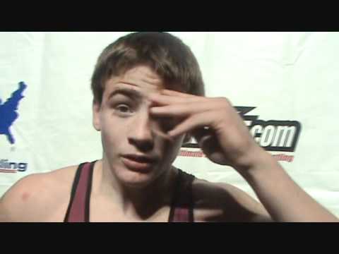 Interview with Brian Realbuto (NY), Junior Nationals freestyle 145 champion