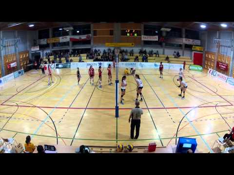 NLA 2013/2014: Franches-Montagnes - VC Kanti 2:3 (01.02.2014)