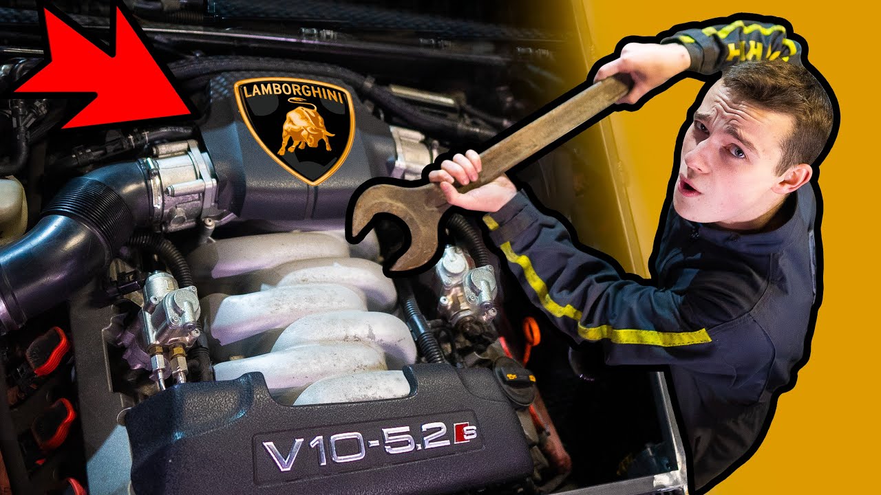 Construire un TANK avec un moteur de LAMBORGHINI !