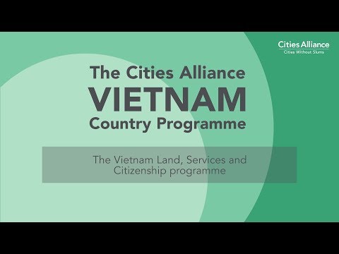 O Programa Nacional da Aliança de Cidades no Vietnã