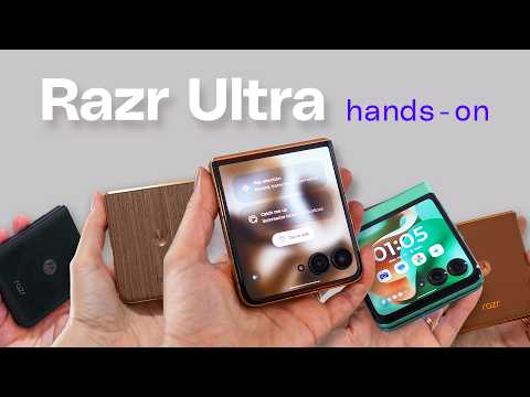 Motorola Razr Ultra hands-on: phones are fun again