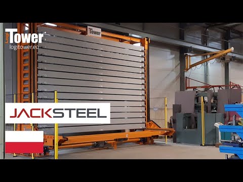 LOGITOWER: JACK STEEL - automatyczny system przechowywania prętów stalowych