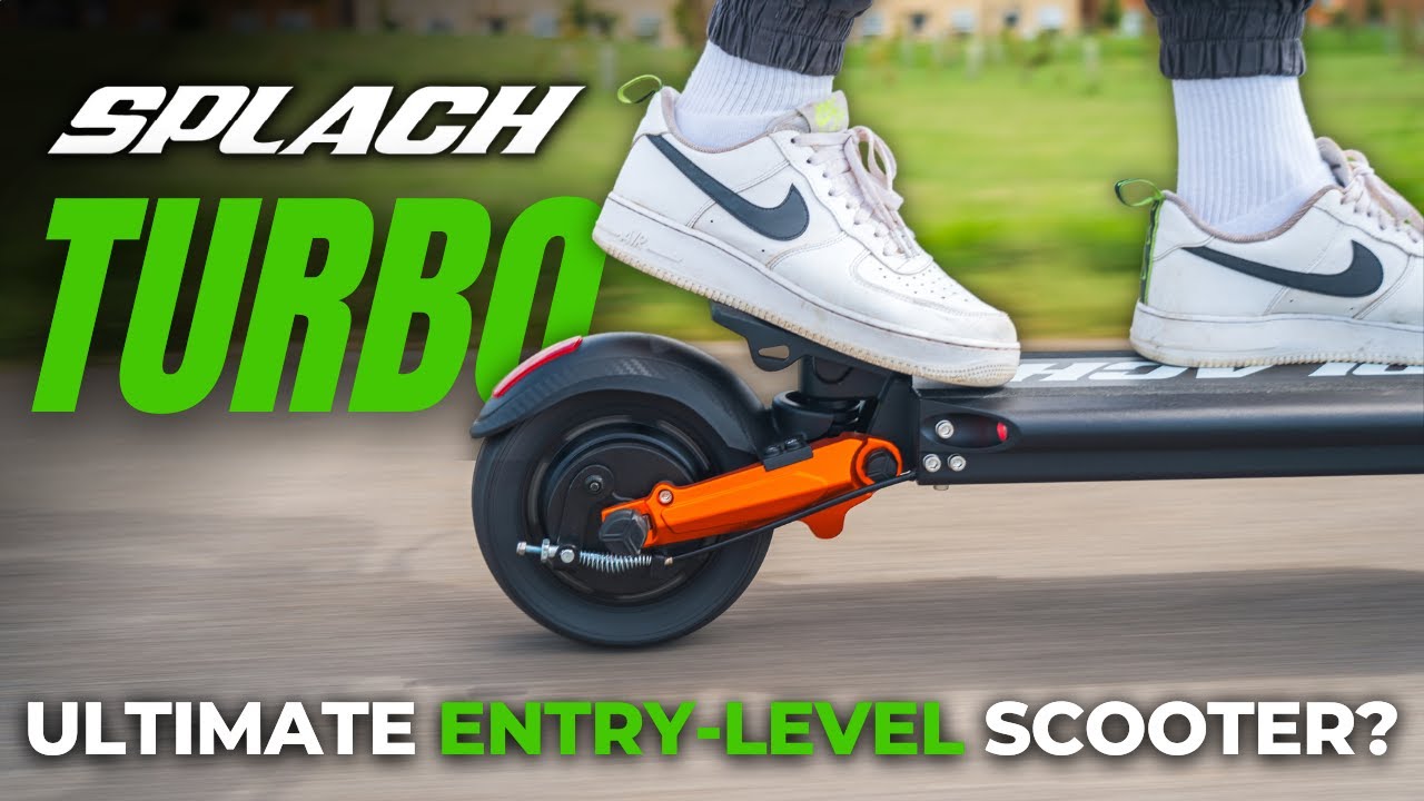 THE Ultimate Entry-level Electric Scooter? SPLACH Turbo Review