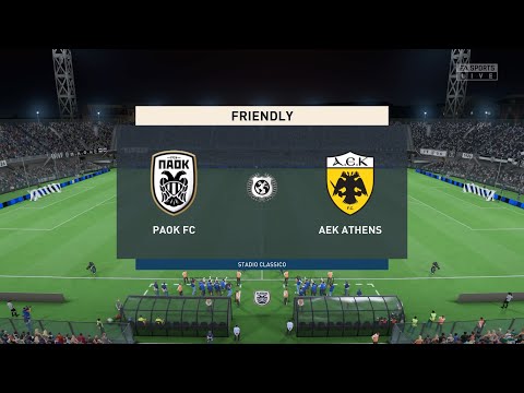 PAOK vs AEK Athens (19/02/2023) Stoiximan Super League FIFA 23