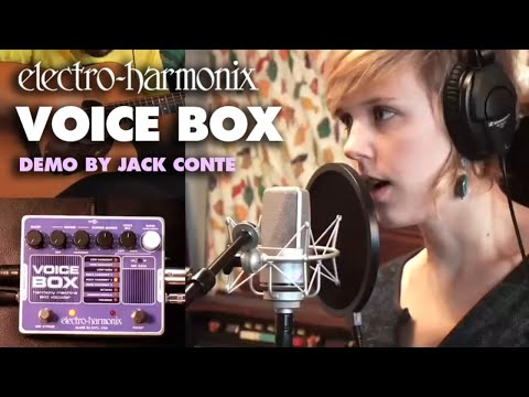 Electro Harmonix Voice Box Vocal Harmony Machine and Vocoder with 9 Accessible Programmable Presets