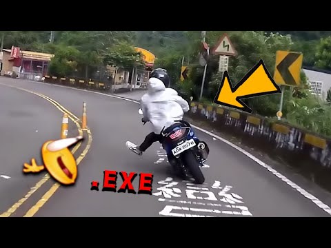鬼之過彎！Stupid drivers & riders IN ASIA IN TAIWAN compilation .exe #2 【台灣名產2】迷因
