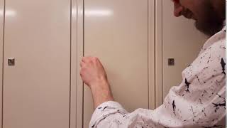 the door is opening