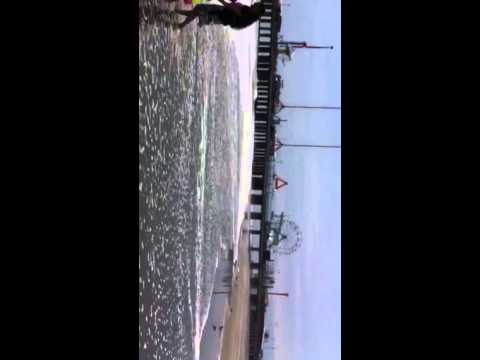 Teegireddy esha on the beach