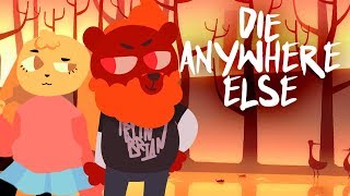 Cover art for Die anywhere else