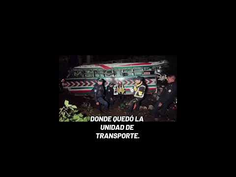 TRAGEDIA EN NAHUALA, SOLOLÁ, GUATEMALA, DEJA 15 FALLECIDOS Y BARIOS HERIDOS