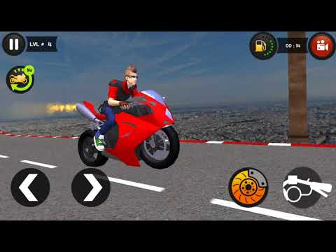 Racing Moto Bike Stunt : Tricks Master 2018 - Gameplay Android game - YouTube