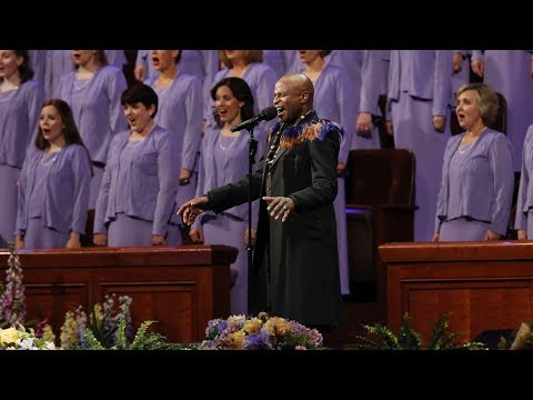 Alex Boyé Sings With The Tabernacle Choir at Temple Square at Pioneer Day Concert in Utah