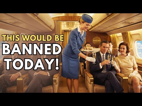 Pan Am’s 1960s Flights Were INSANE… They’d Never Allow This Today