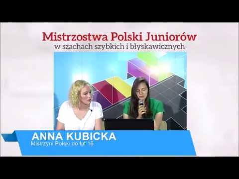 Mistrzyni Polski w szachach szybkich - Anna Kubicka
